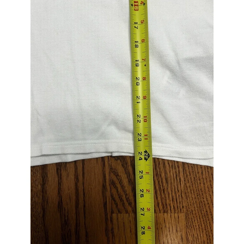 Abercrombie Kids White Polo Shirt Boys XL 16 Short Sleeve Cotton Classic Casual